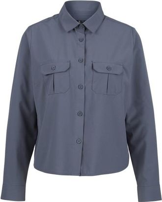 Stoic Antimosquito Byske L/S Loose Shirt Bluse f&uuml;r Damen | blau