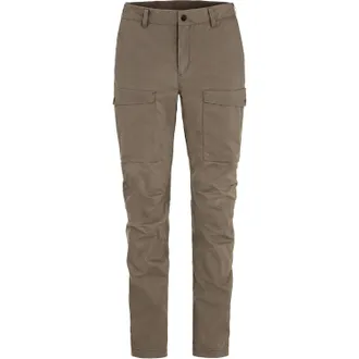 Fj&auml;llr&auml;ven Womens Abisko Hybrid Trail Trousers Brown 34 EU