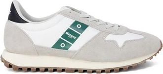 Blauer Heren, Schoenen, Grijs, Maat: 40 EU Leer