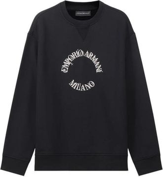 Emporio Armani Blauwe Sweatshirt 6L1Mc 31Jqnz 09G4 - Heren - Sweatshirts - Blauw - XL - Hoodies & sweatvesten