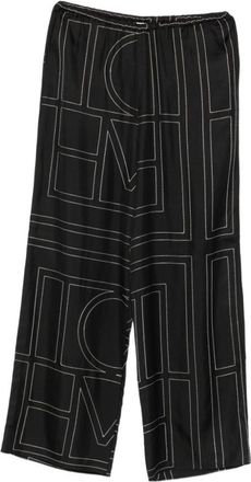 Toteme Black Relaxed Fit Pajama