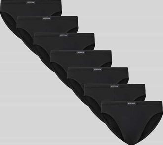 Tom Tailor Slip aus Baumwolle im 7er-Pack in Black, Gr&ouml;&szlig;e XXL