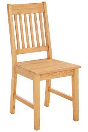 Cantus Stuhl, Eichefarben, Holz, Wildeiche, massiv, eckig, 42x93.5x53 cm, Esszimmer, St&uuml;hle, Esszimmerst&uuml;hle