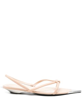MUGLER Ballerine a punta - Toni neutri
