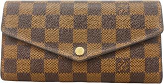 Louis Vuitton Ebene Long Wallet (Bi-Fold) (Pre-Owned)