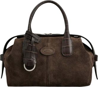 Tod's Dark Brown Di Mini Duffle Bag