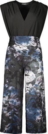 Desigual Napoles Jumpsuit - Dames - Jumpsuits & Playsuits - Blauw - Maat: S