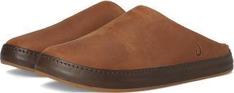 Olukai Kuu Mens Shoes Toffee/Dark Java : 12 D - Medium, Leather