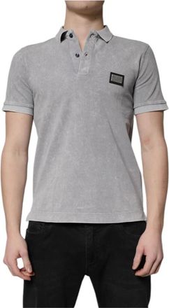 Dolce & Gabbana Hombre, Camisetas, Gris, Talla: S