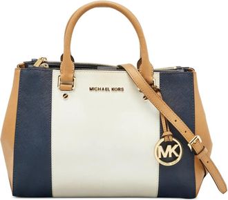 Michael Kors Borsa tote Sutton - Bianco