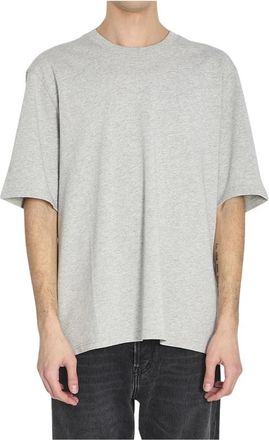Ami Ami de Coeur Katoenen Jersey T-shirt - Heren - T-shirts - Grijs - M - Katoen - Tops