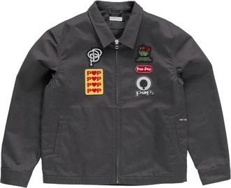 Pop Trading Company Uomo, Giacche, Nero, S, new