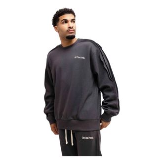 Off the Pitch Heren, Sweatshirts & Hoodies, Grijs, Maat: M Katoen