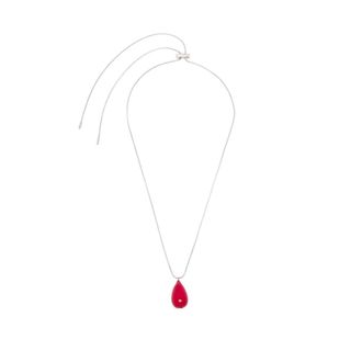 Plan C Necklaces, female, Red, Size: ONE SIZE Paper Pearl Necklace
