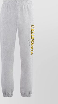 Sporty & Rich cotton printed design track-pants