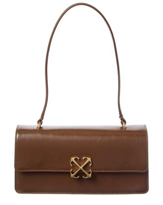 Off-white Off-White Jitney Leather Shoulder Bag