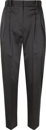 Elisabetta Franchi Straight Broeken - Dames - Broeken - Zwart - L - Broeken