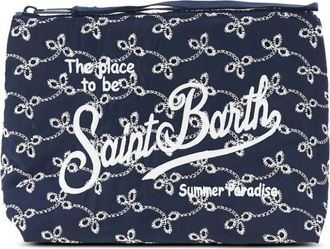 MC2 Saint Barth Clutches, female, Blue, Size: ONE SIZE Aline Sangallo