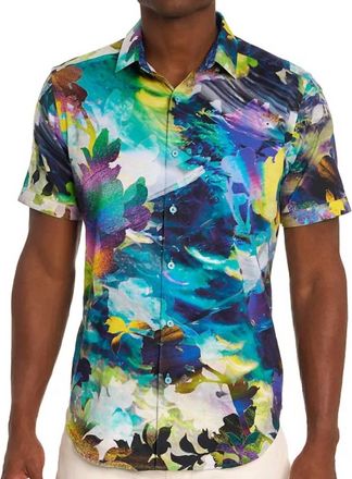 Robert Graham Tropical Strom Shirt In Multi