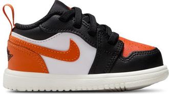 Nike Jordan Boys AJ 1 Low Alt - Boys Toddler Basketball Shoes Orange/Black Size 10.0