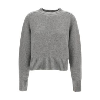 Extreme Cashmere Crewneck Sweater - unisex - Cashmere truien - Grijs - ONE Size - Kasjmier - Truien & Vesten