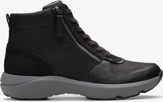 Clarks Tivoli Lane Black Combi Laarzen