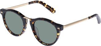 Karen Walker Helter Skelter Asian Fit KAS2349757 Mens Sunglasses Tortoiseshell Size 49