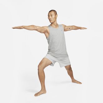 Nike Mens Primary Dri-FIT Versatile Tank Top in Grey | DV9833-097