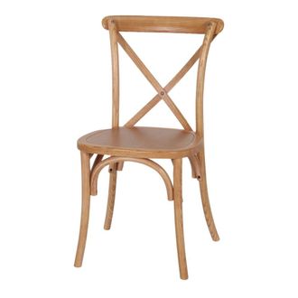 MisterWils Silla De Madera Diana - Natural - 89x50x52