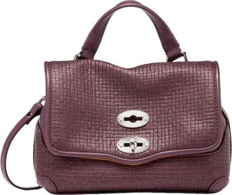 Zanellato Baby 233 Crossbody Tas - Dames - Handtassen - Rood - ONE Size - Leer - Tassen