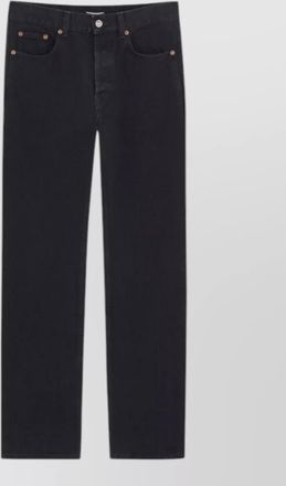Saint Laurent straight leg jeans superghi belt loops
