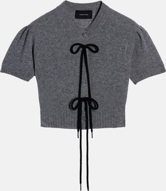 Simone Rocha Cardigan Corto Cashmere