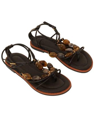 Farm Rio Farm Rio Black Gem Straps Sandal
