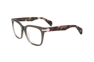 Rag & Bone RNB3015 0ACK 00 Green Spotted Dark Light Green 52mm