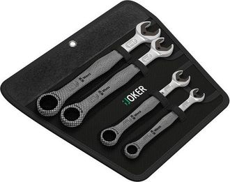 Wera Juego De Llaves Mixtos Con Trinquete Joker, Cantidad : 11 Unidades, Contenido 8 10 11 12 13 14 15 16 17 18 19 Mm