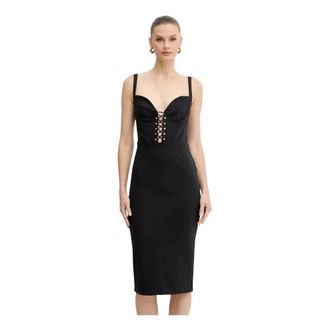 Elisabetta Franchi Mujer, Vestidos, Negro, Talla: L