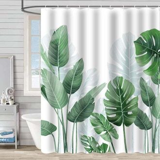 OEM Cortina De Ducha De 180x180 Cm, Cortina De Ducha Antimoho, Cortina De Ba&ntilde;o Impermeable, Cortina De Ducha Lavable Para Ba&ntilde;era Y Ba&ntilde;o - Crezuo