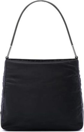 Prada Pre-owned Nylon Shoulder Bag - Dames - Vintage Schoudertas - Zwart - ONE Size - Nylon - Vintage