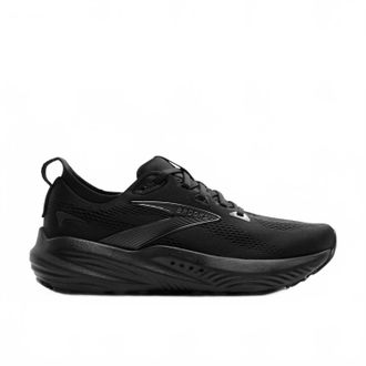 Brooks Womens Glycerin 22 Running Shoes In Black/black/ebony
