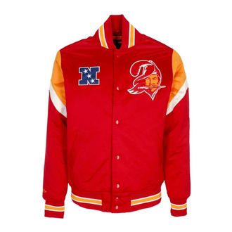 Mitchell & Ness NFL Heavyweight Bomberjack Tampa Bay Buccaneers - Heren - Bomber jackets - Rood - S - Polyester - Jassen