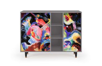 StoryZ Aparador multicolores 3 cajones y 1 puerta L 125 cm