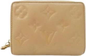 Louis Vuitton Pre-owned Wallets, female, Beige, Size: ONE SIZE Pre-owned Vintage Wallet (Bi-fold)