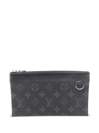 Louis Vuitton Clutch PM Discovery con monogramma 2019 - Nero