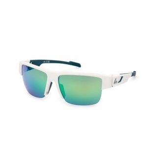 adidas Sp 0070 Sportzonnebril - unisex - Zonnebrillen - Wit - ONE Size - Leer - Accessoires