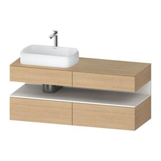 Duravit Qatego Consola Mueble Bajo Lavabo, 2 Extensiones, 2 - Duravit