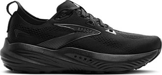 Brooks Womens Glycerin 22 Running Shoes In Black/black/ebony