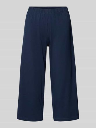 Skiny Skiny Relaxed Fit Pyjama-Hose mit Logo-Print in Dunkelblau, Größe 36