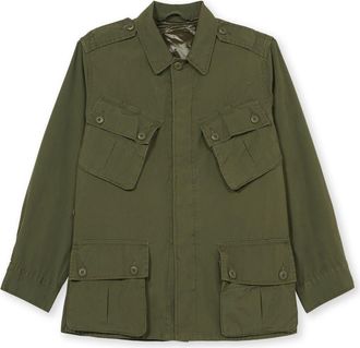 Fortela Jungle Cotton Jacket in Green at Nordstrom, Size 50 Eu