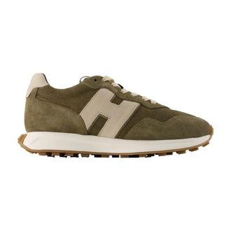 Hogan Sneakers H601 Allacciato con Patch H - - Shoes - Uomo - Verde - 40 EU