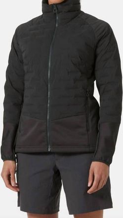 Helly Hansen Womens Hybrid Stretch Insulator Jacket In Ebony